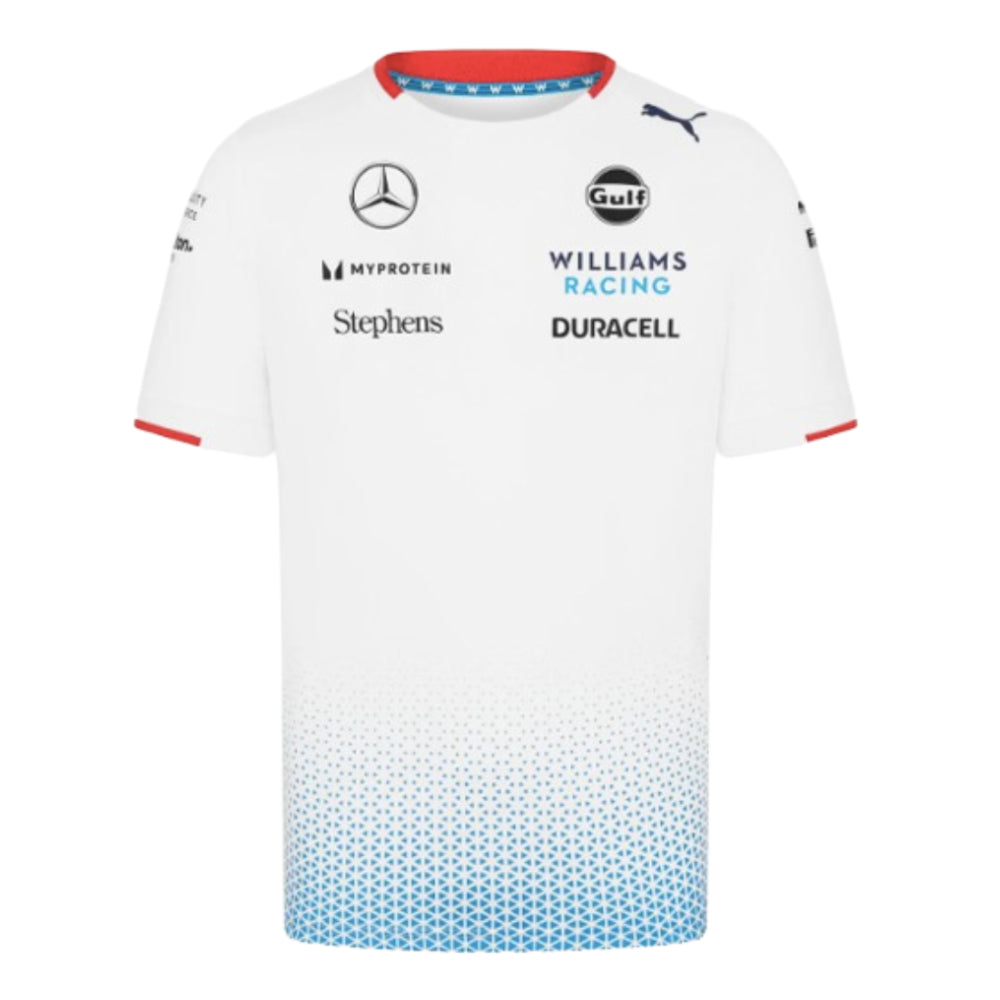 2024 Williams Racing Team T-Shirt (White)_0