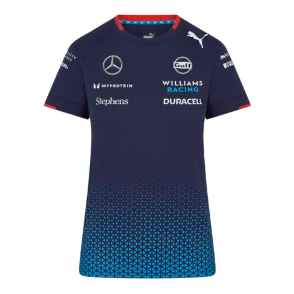 2024 Williams Racing Team T-Shirt (Navy) - Womens_0