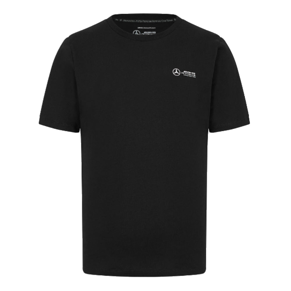 2024 Mercedes Mens Small Logo T-Shirt (Black)_0