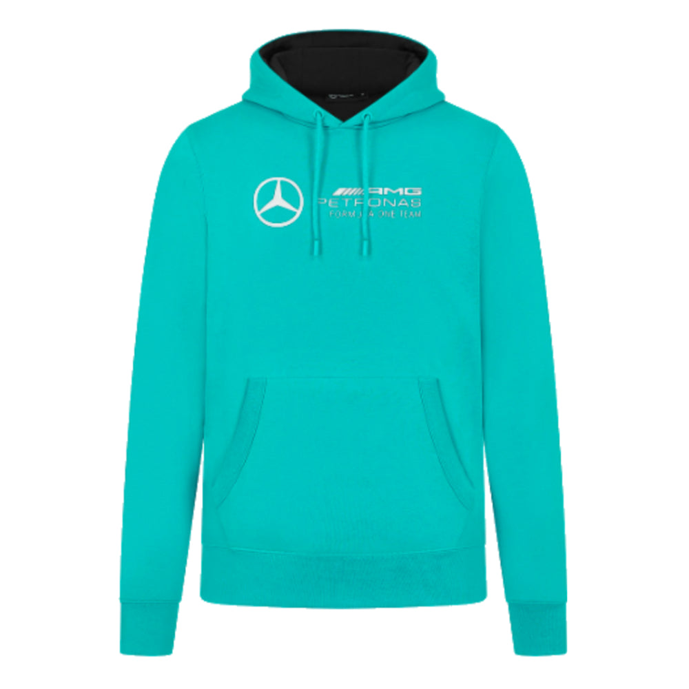 2024 Mercedes Mens Logo Hoody (Ultra Teal)_0