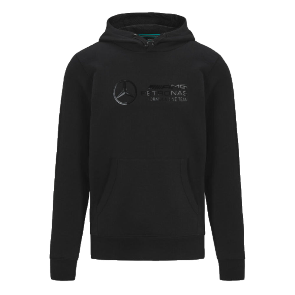 2024 Mercedes Mens Stealth Logo Hoody (Black)_0