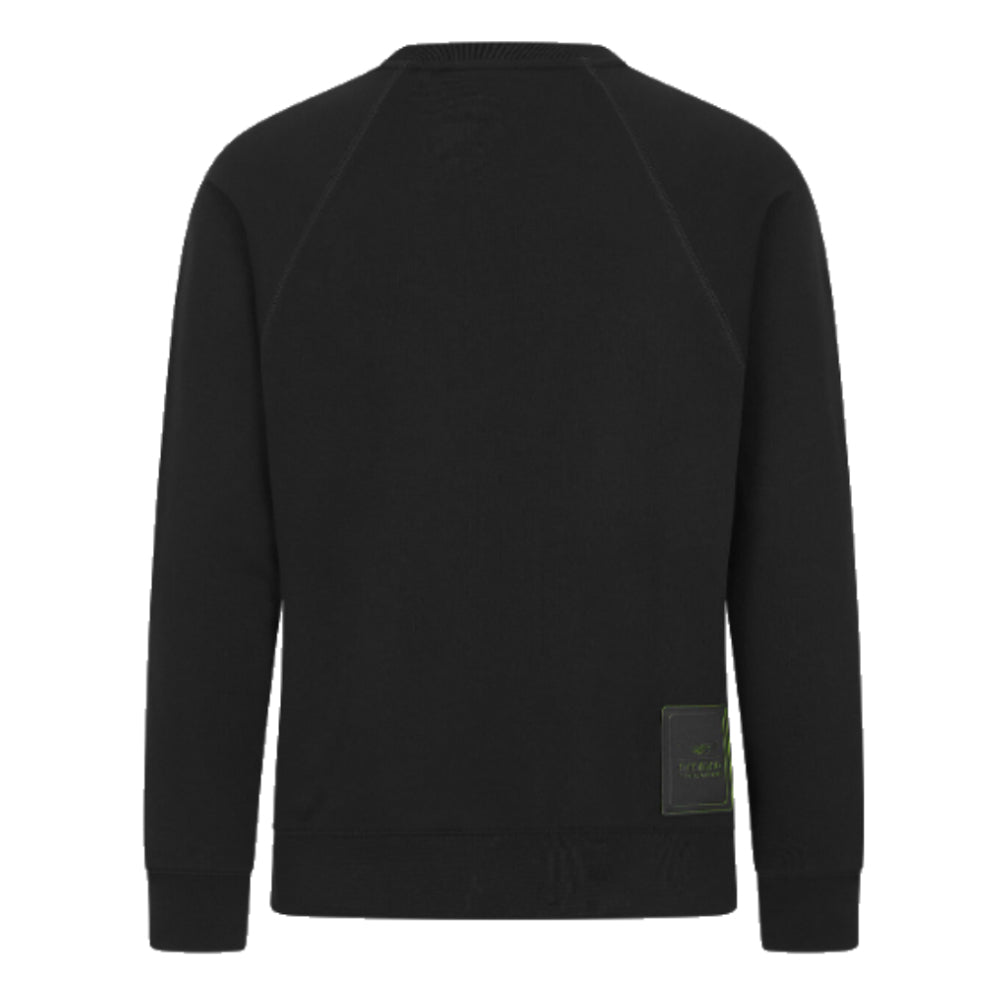 2024 Aston Martin Stealth Logo Crew Sweatshirt (Black)_1