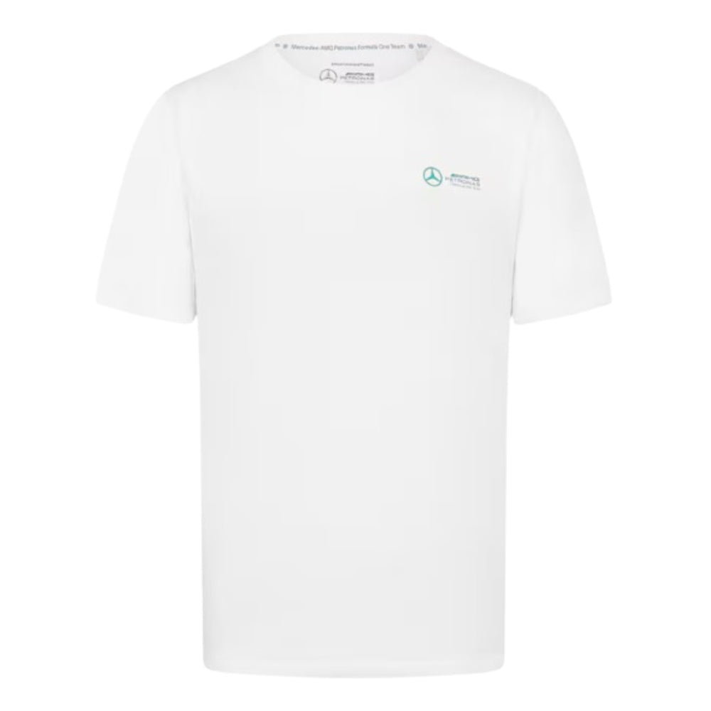 2024 Mercedes-AMG Small Logo T-Shirt (White)_0