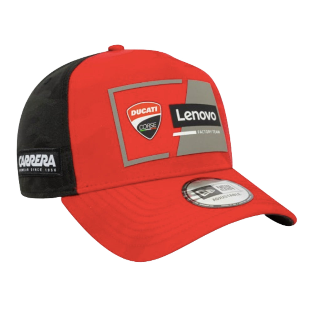 Ducati Team Camo EF 9Forty Adults Cap (Scarlet)_1