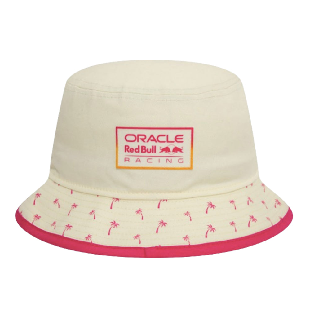 2024 Red Bull Racing Miami Off White Bucket Hat - Medium_1