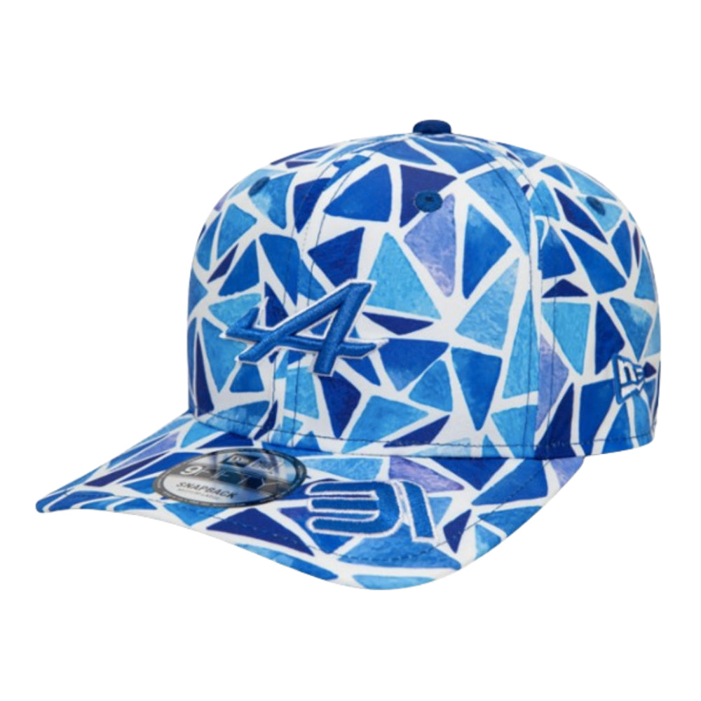 2024 Alpine Esteban Ocon Barcelona 9FIFTY Cap (Blue Azure)_0