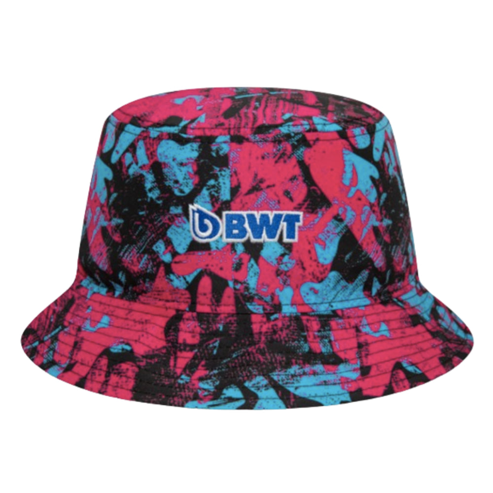 2024 Alpine F1 Silverstone Tapered Bucket Hat (Multicolour) - Large_1