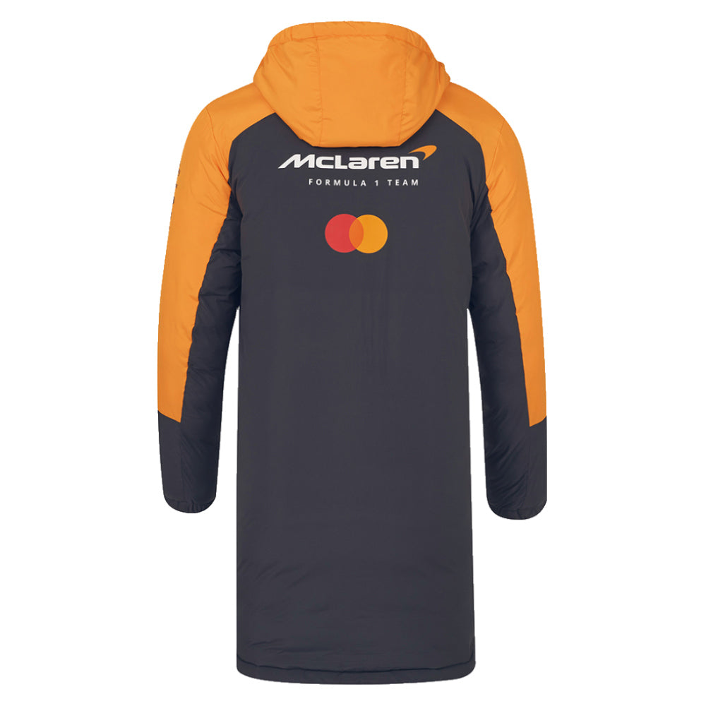 2025 McLaren F1 Team Longline Padded Jacket - Phantom_2