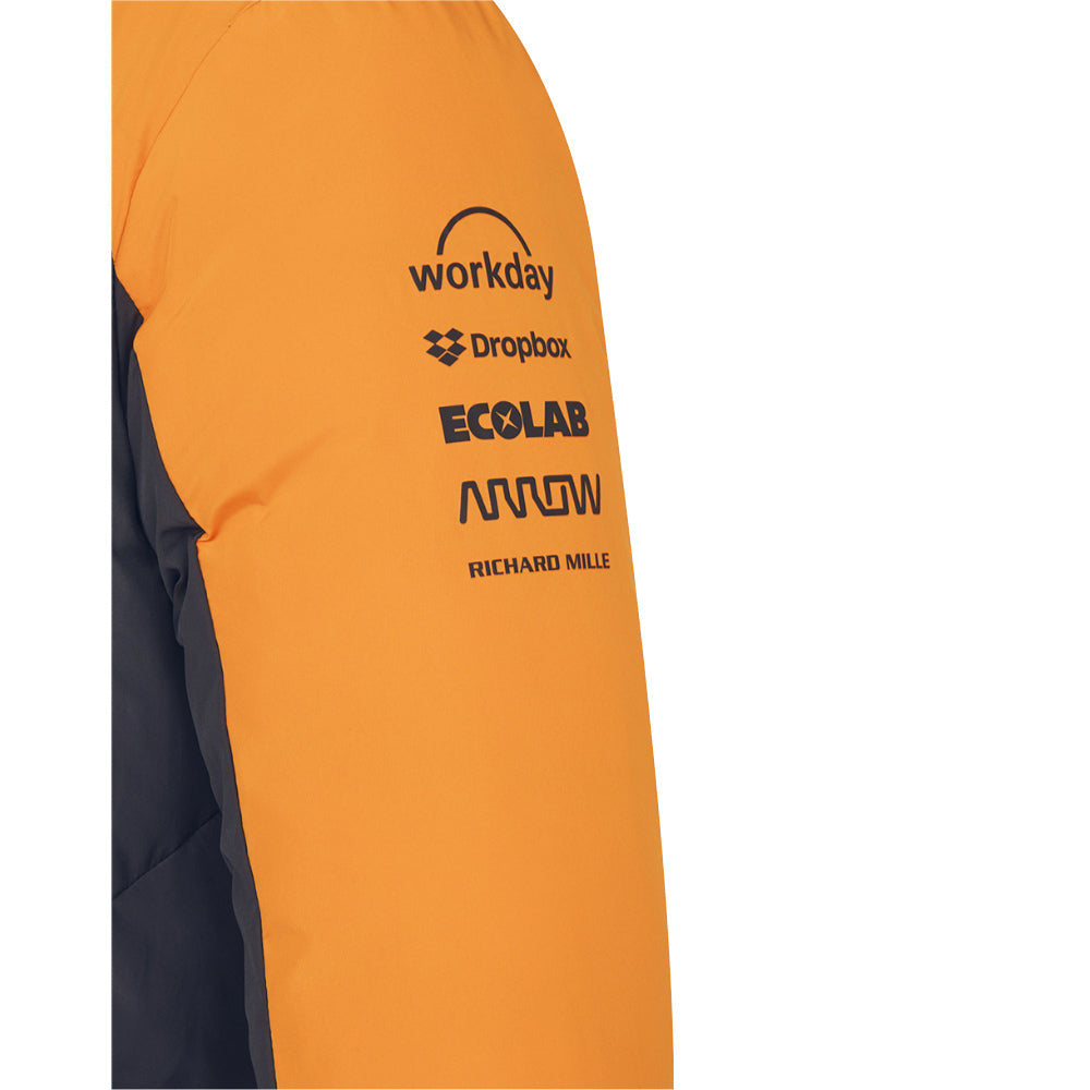 2025 McLaren F1 Team Longline Padded Jacket - Phantom_3