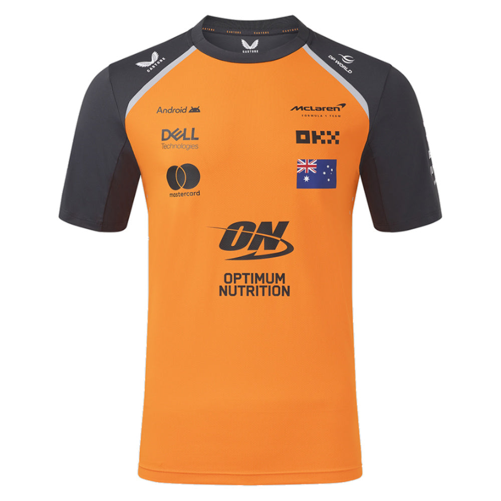 2025 McLaren F1 Team Set Up T-Shirt Oscar Piastri (Autumn Glory)_2