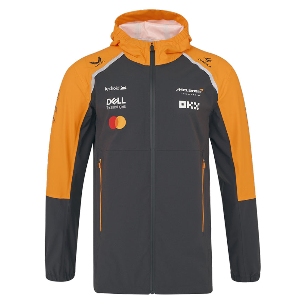 2025 McLaren F1 Team Waterproof Rain Jacket (Phantom)_0