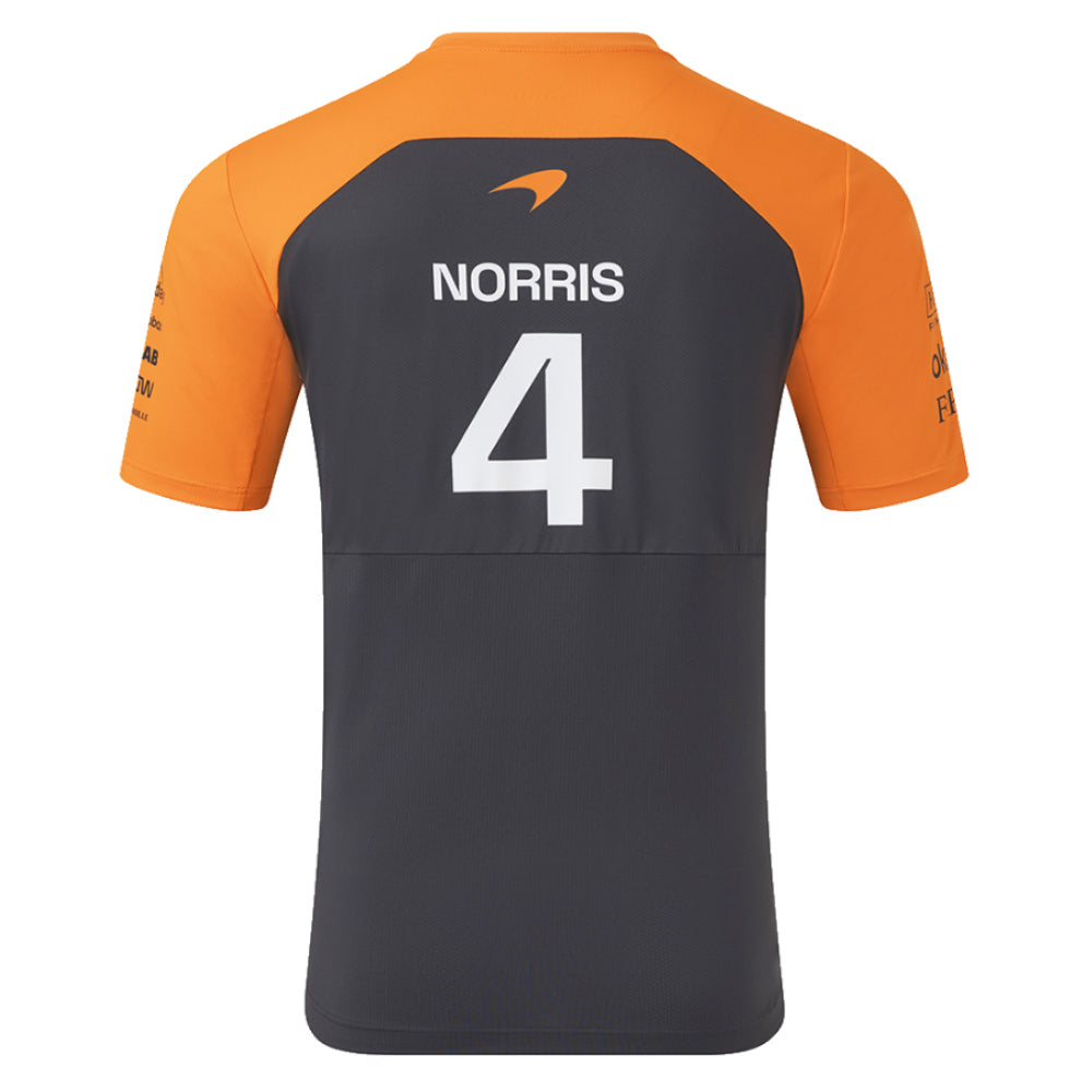 Norris 22 Racing Letters 2025 McLaren F1 Team Set Up T-Shirt Lando Norris (Phantom)