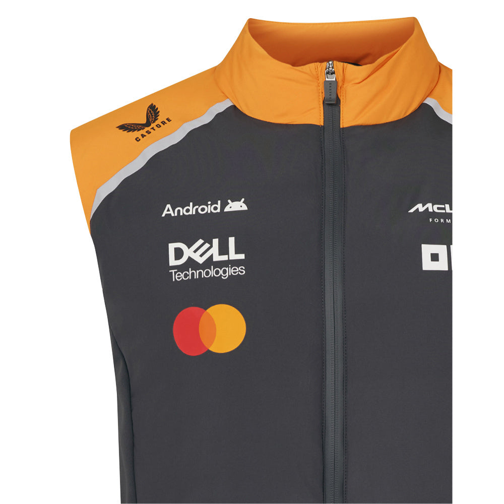 2025 McLaren F1 Team Hybrid Gilet - Phantom_1