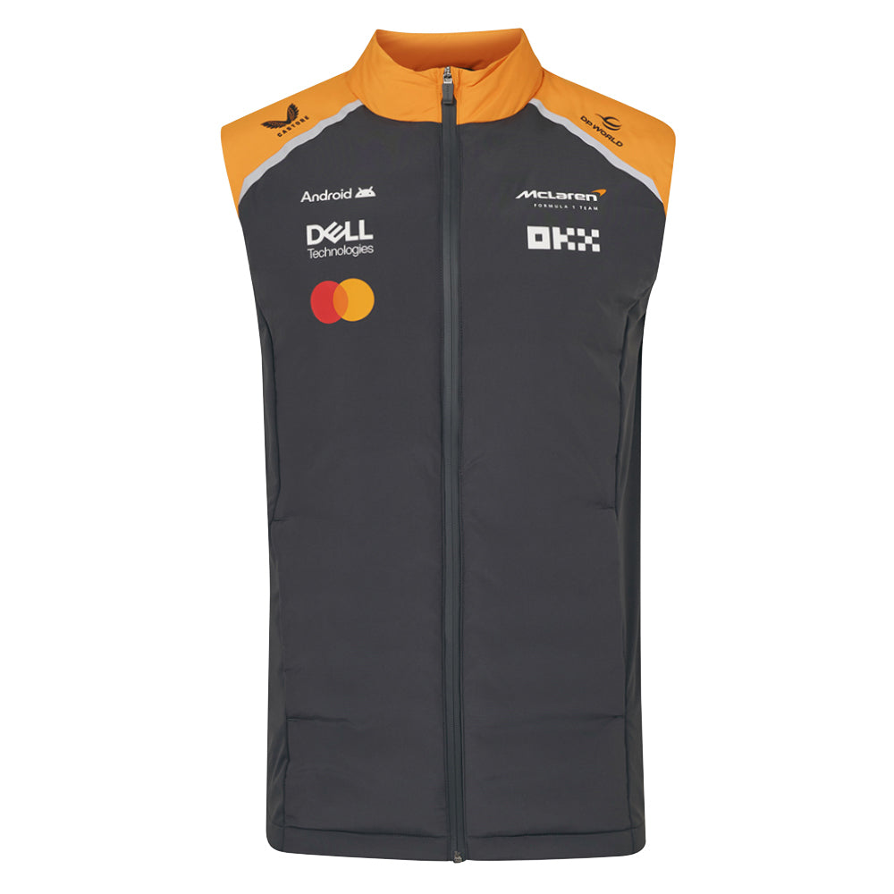 2025 McLaren F1 Team Hybrid Gilet - Phantom_0