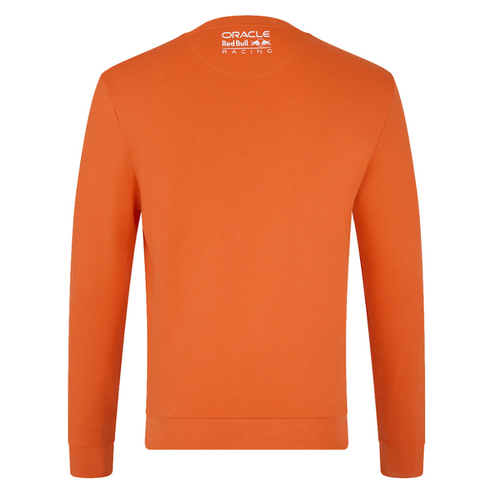 2025 Red Bull Racing Max Verstappen Puzzle Crew Sweat (Exotic Orange)_2