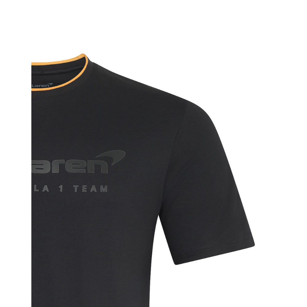 2025 McLaren F1 Mens Core Essentials T-Shirt - Caviar_3