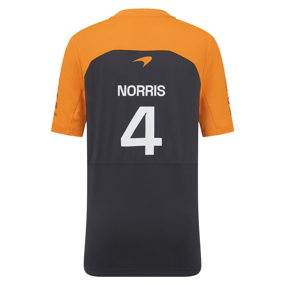 2025 McLaren F1 Team Set Up T-Shirt Norris (Phantom) - Kids_0