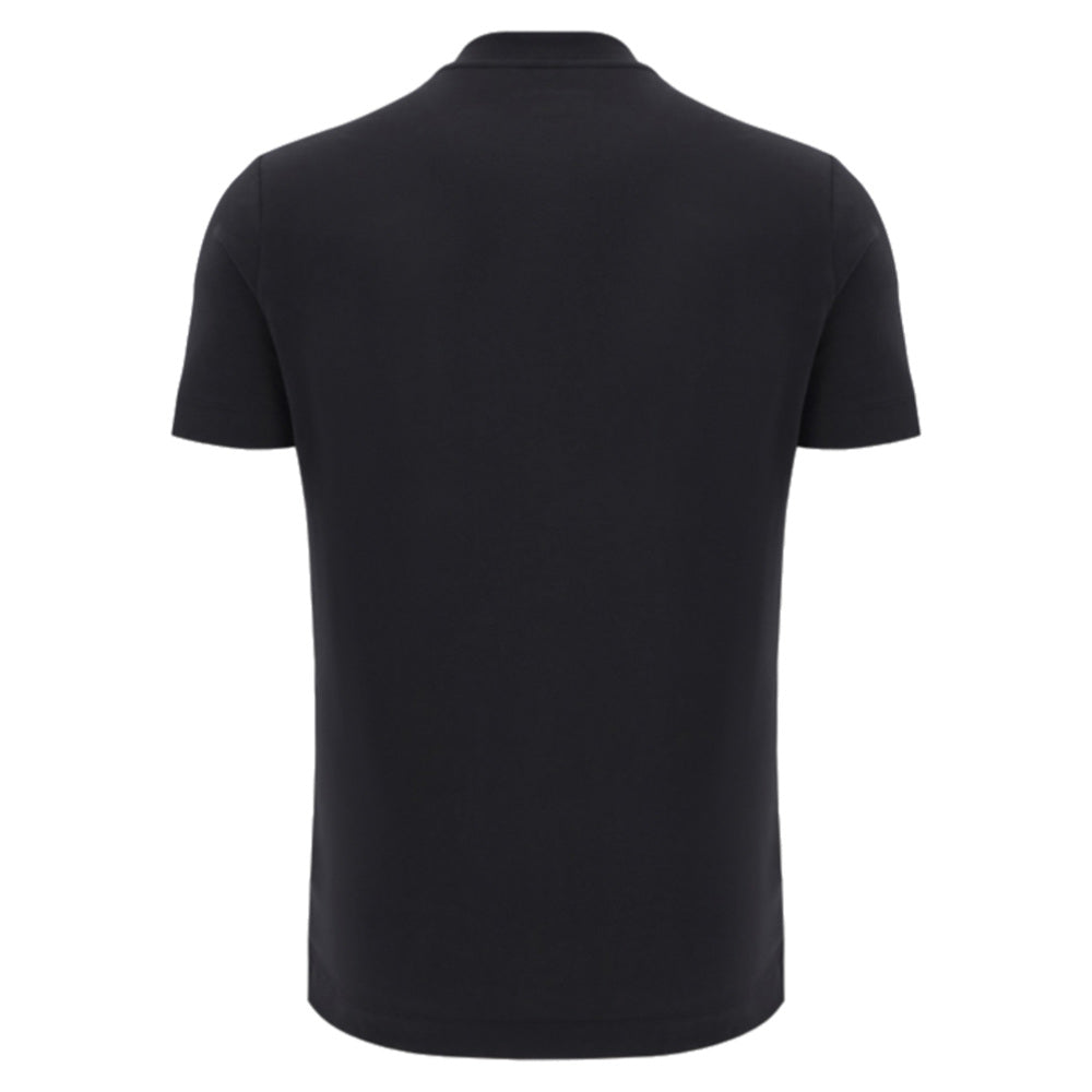 2025 Yamaha Factory Racing Cotton Travel SS Shirt - Black_1