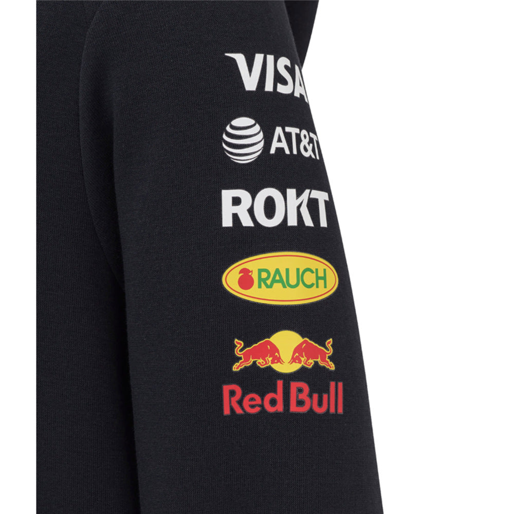 2025-2026 Red Bull Racing Full Zip Hoodie (Kids) - Night Sky_3