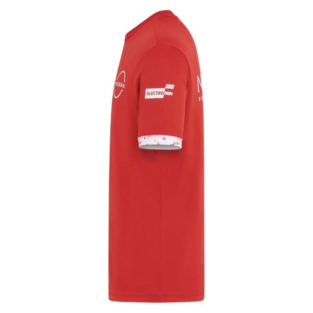 2026 Nissan Formula E Replica T-Shirt (Red)_1