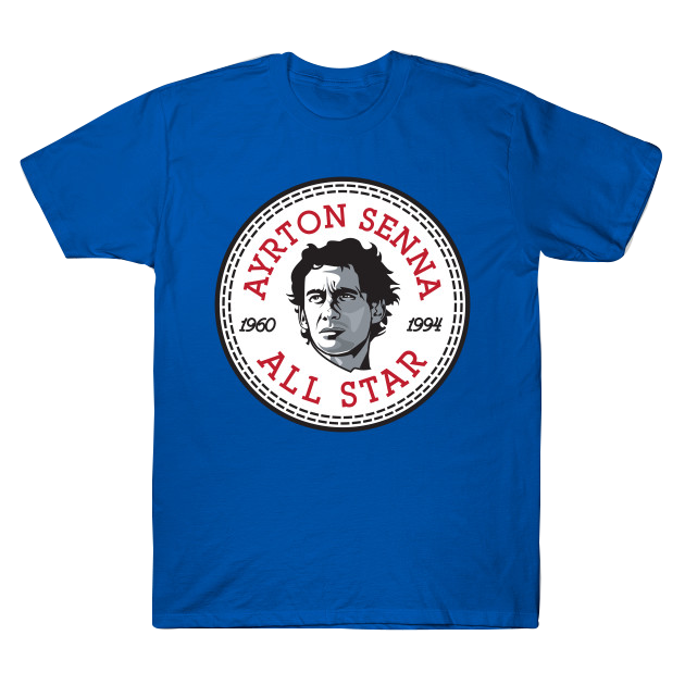 Ayrton Senna Converse All Star Icon T Shirt