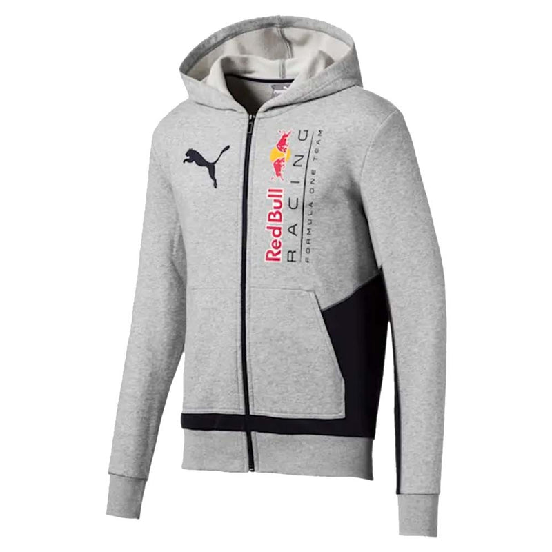 2020 Red Bull Racing Puma Hooded Sweat Jacket (Light Grey)