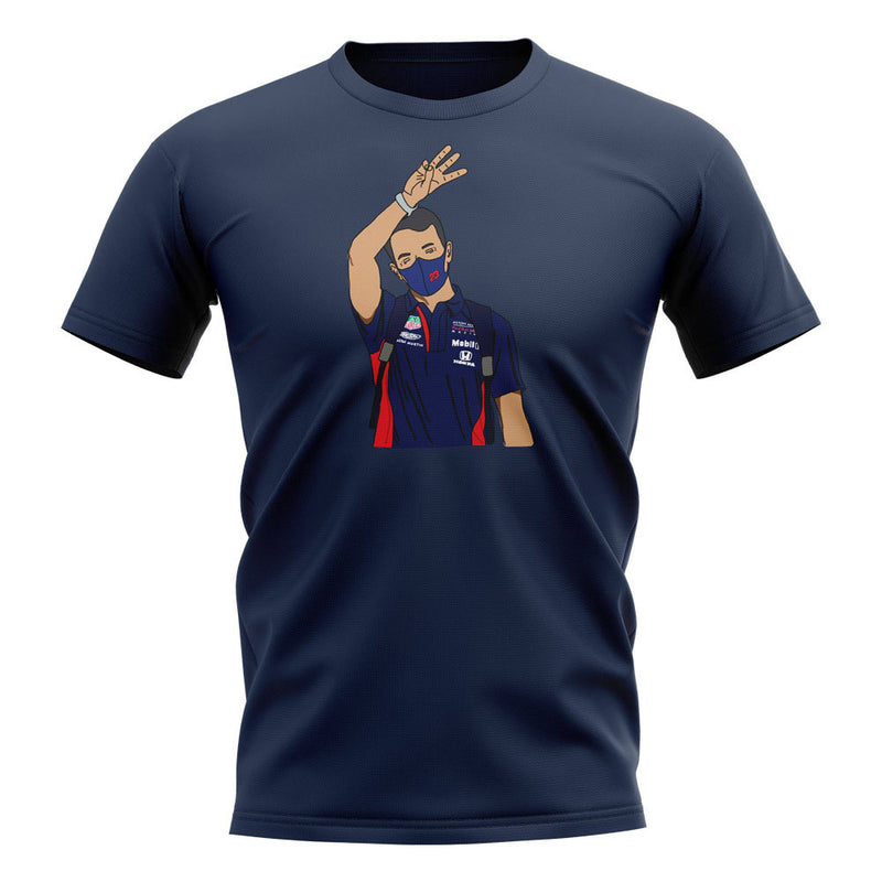 Alexander Albon Paddock T-Shirt (Navy)