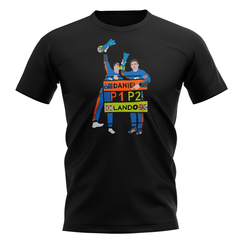 Daniel Ricciardo Lando Norris 2021 Monza T Shirt