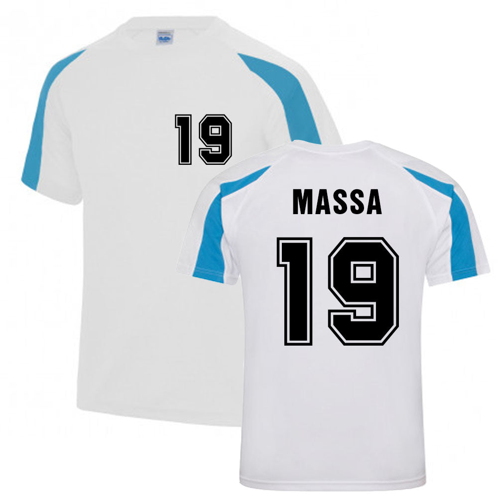 Felipe Massa Performance T-Shirt (White-Sky)