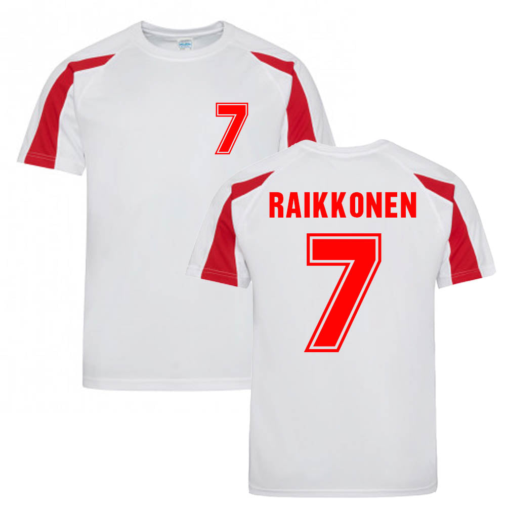 Kimi Raikkonen Performance T-Shirt (White)
