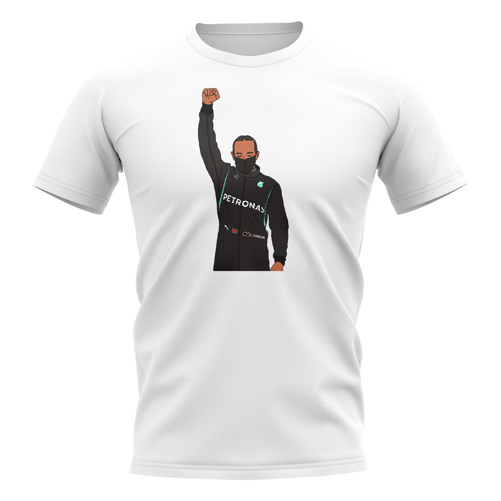 Lewis Hamilton Styrian GP 2020 T-Shirt (White)