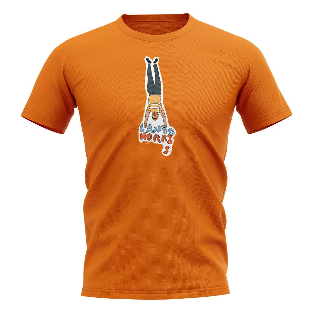 Lando Norris Handstand T-Shirt (Orange)