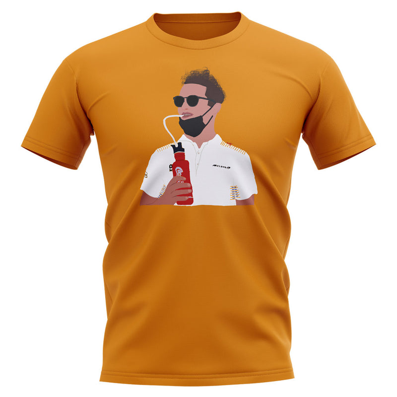 Lando Norris Paddock T-Shirt (Orange)