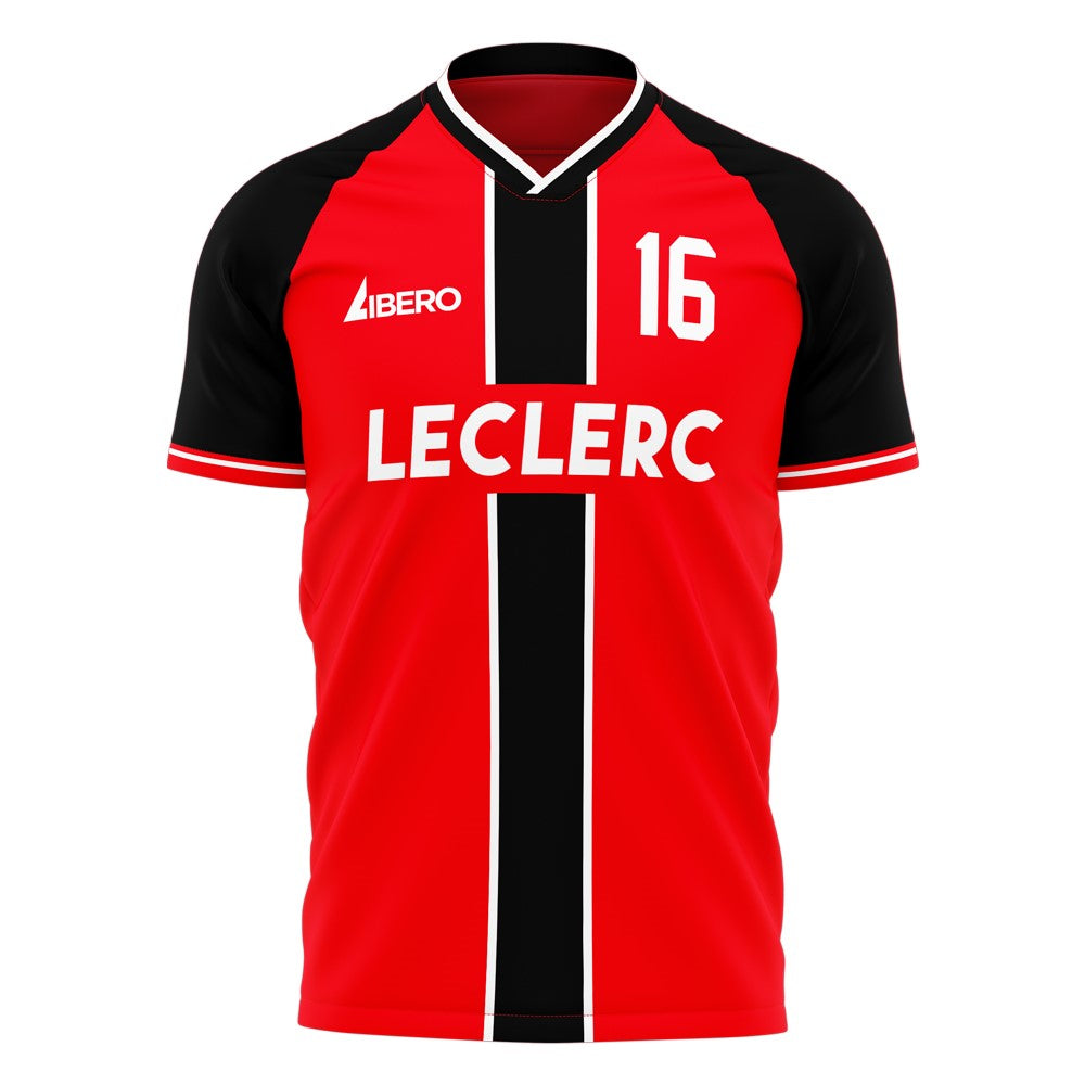 2022 Leclerc #16 Stripe Concept Football Shirt