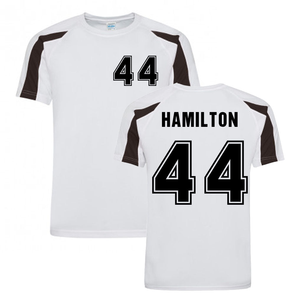 #44 Performance T-Shirt (White-Black)