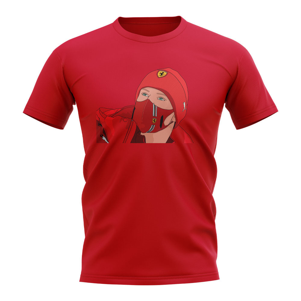 Mick Schumacher Ferrari Test T Shirt
