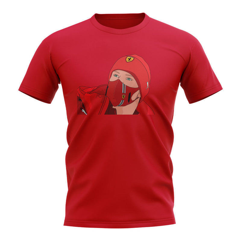 Mick Schumacher Ferrari Test T-Shirt (Red)