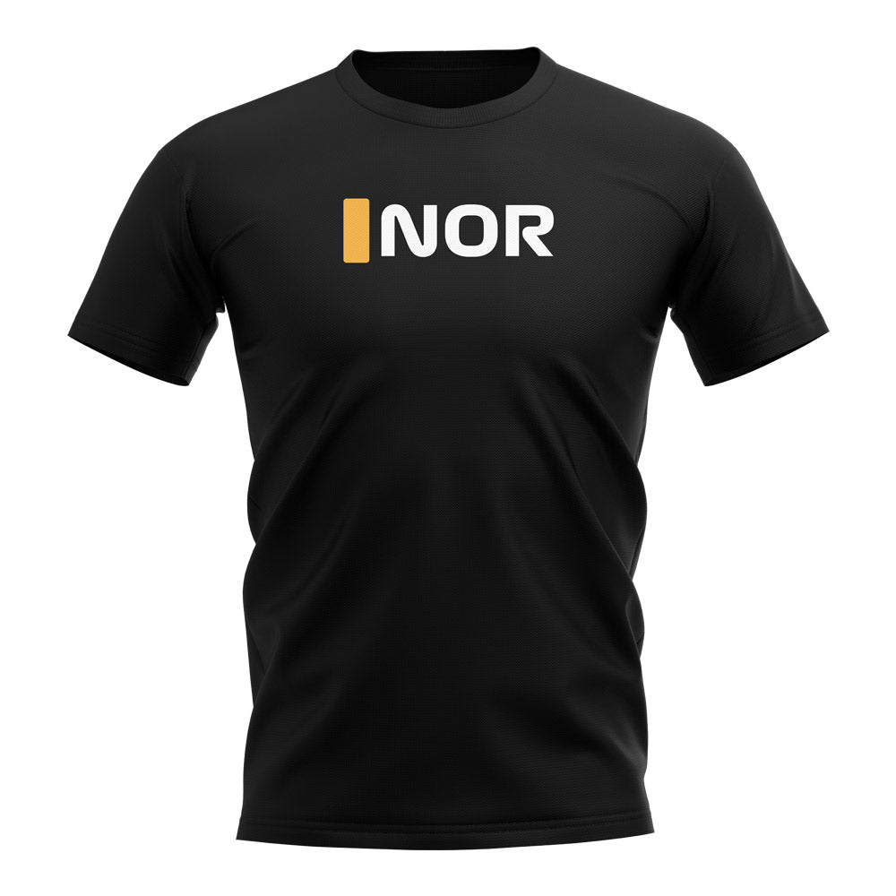Lando Norris 2021 Grid T-Shirt (Black)