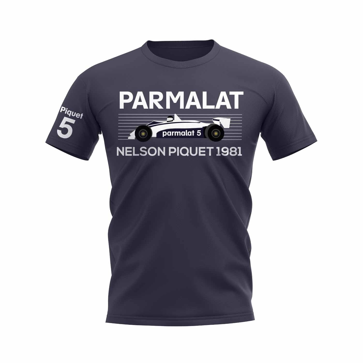 Nelson Piquet 1981 Brabham T-Shirt (Navy)