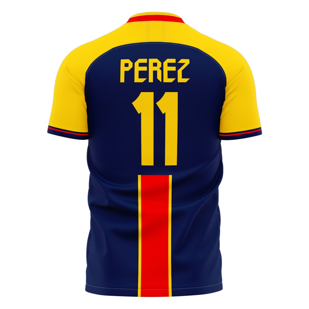 2022 Perez #11 Stripe Concept Football Shirt