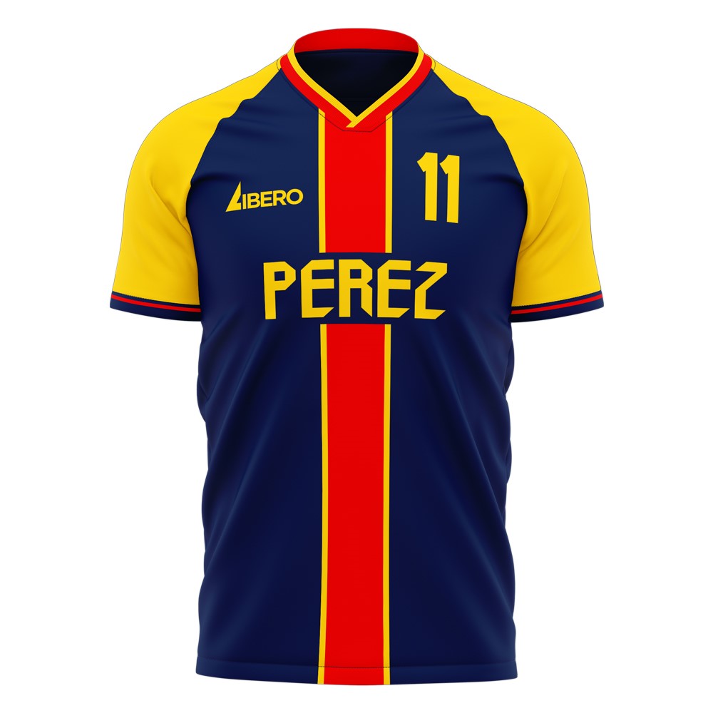 2022 Perez #11 Stripe Concept Football Shirt