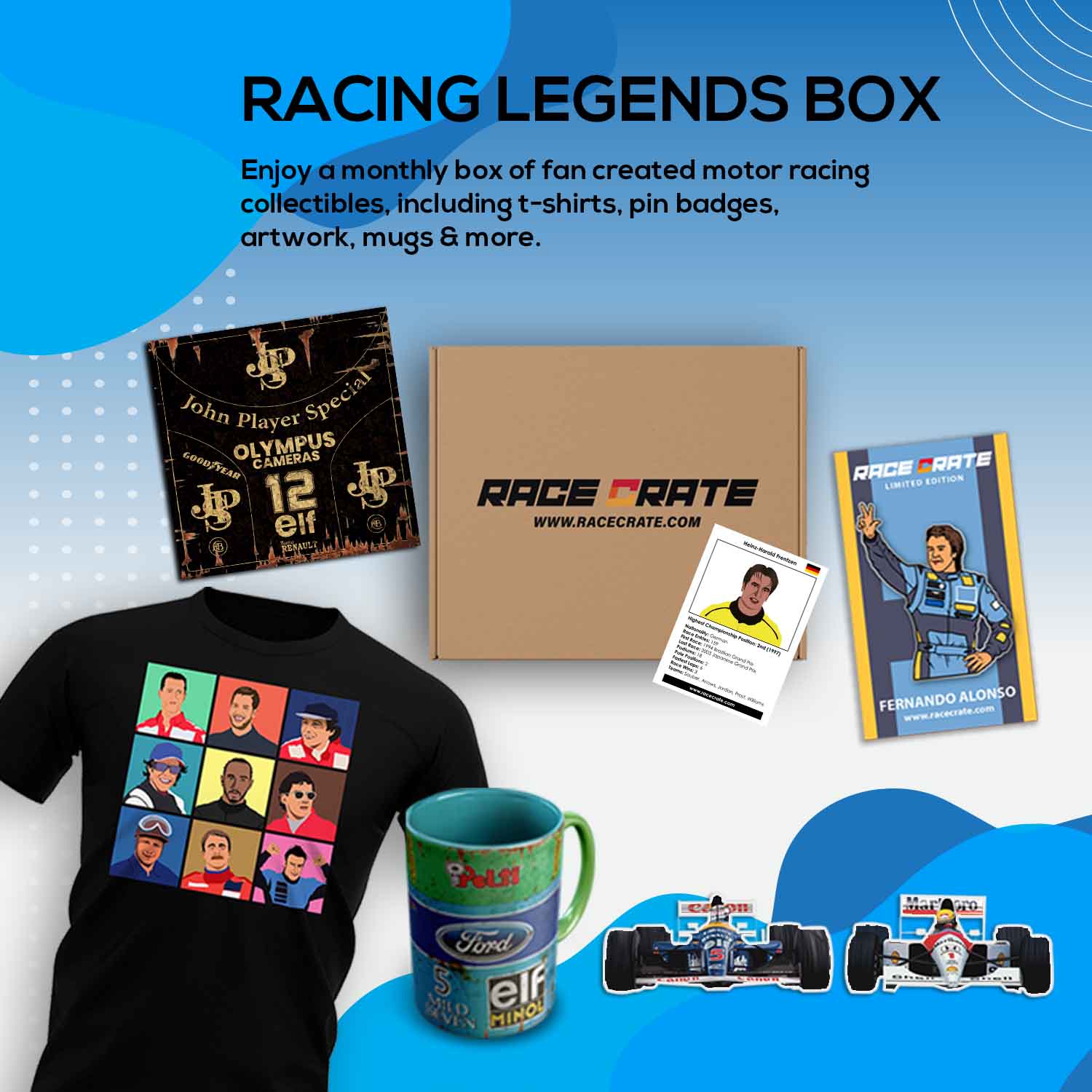 Race Crate Racing Legends Box (Volume 1)