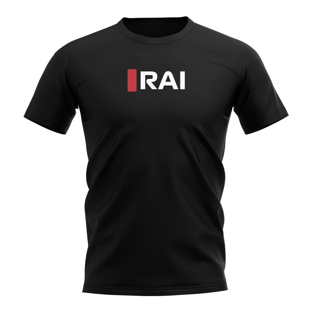 Kimi Raikkonen 2021 Grid T-Shirt (Black)