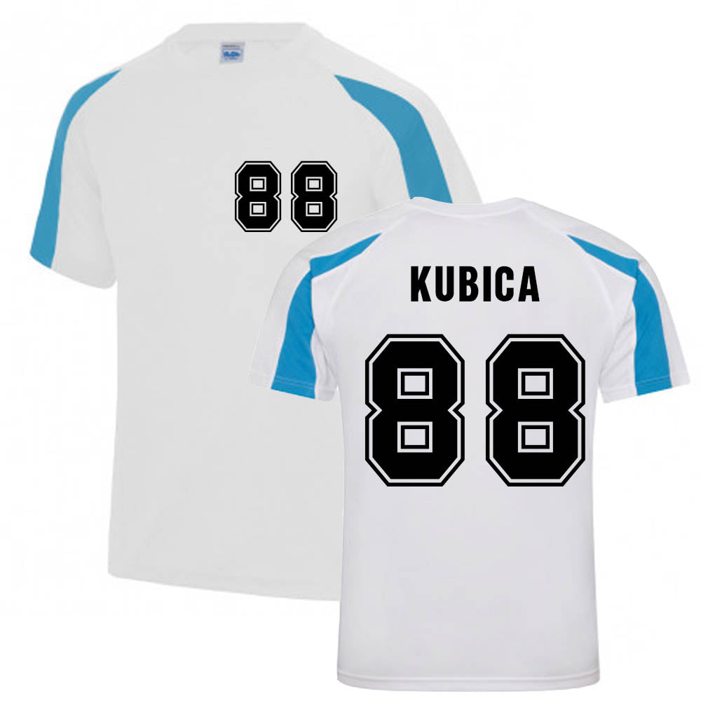 Robert Kubica Performance T-Shirt (White-Sky)