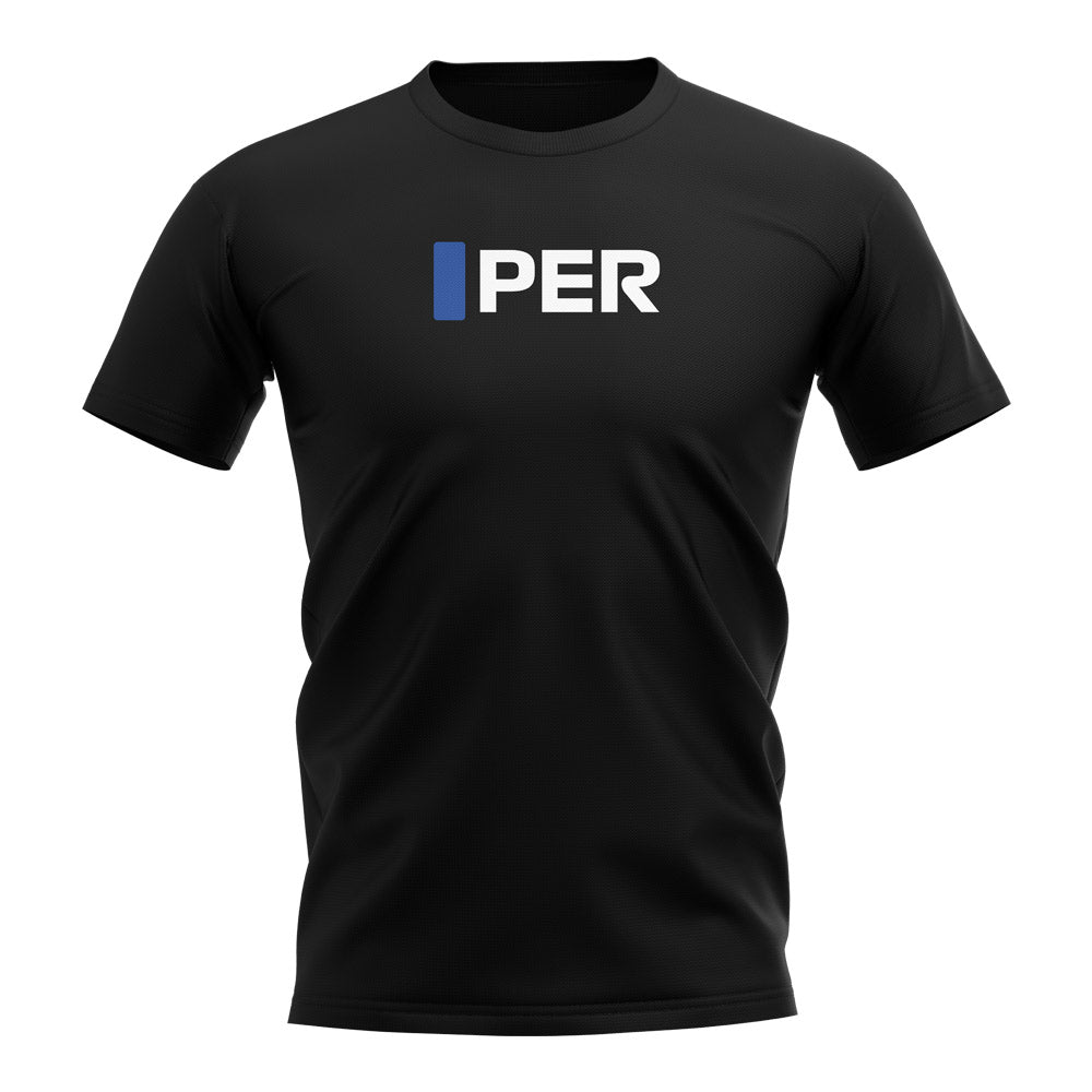 Sergio Perez 2021 Grid T-Shirt (Black)