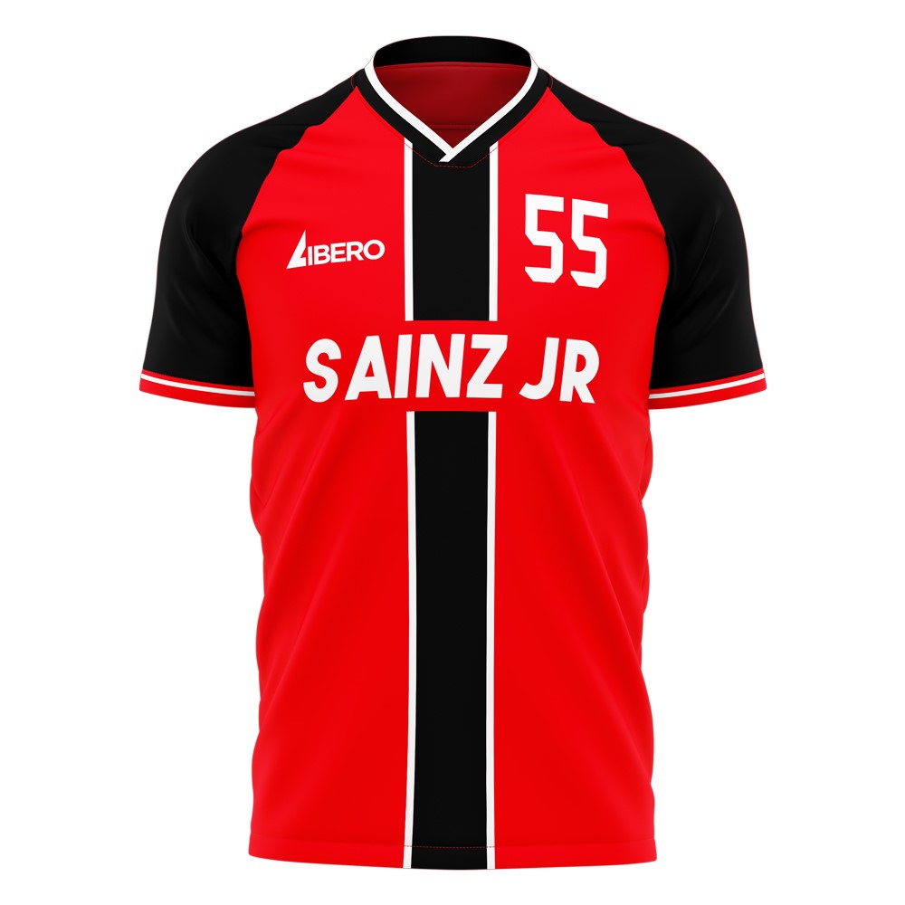 2022 Sainz #55 Stripe Concept Football Shirt