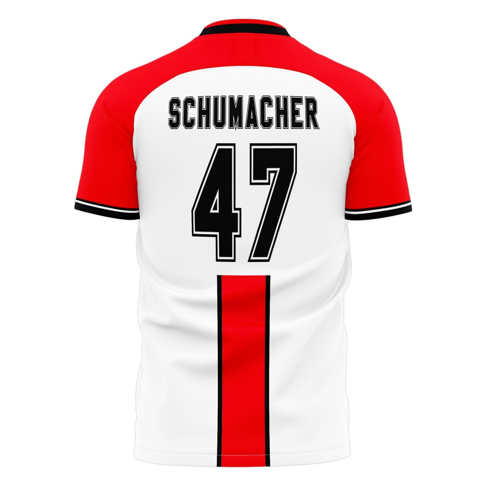2022 Schumacher #47 Stripe Concept Football Shirt