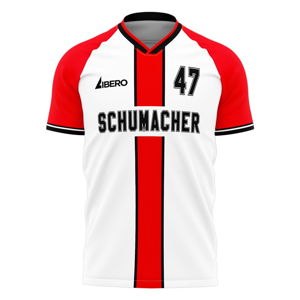 2022 Schumacher #47 Stripe Concept Football Shirt