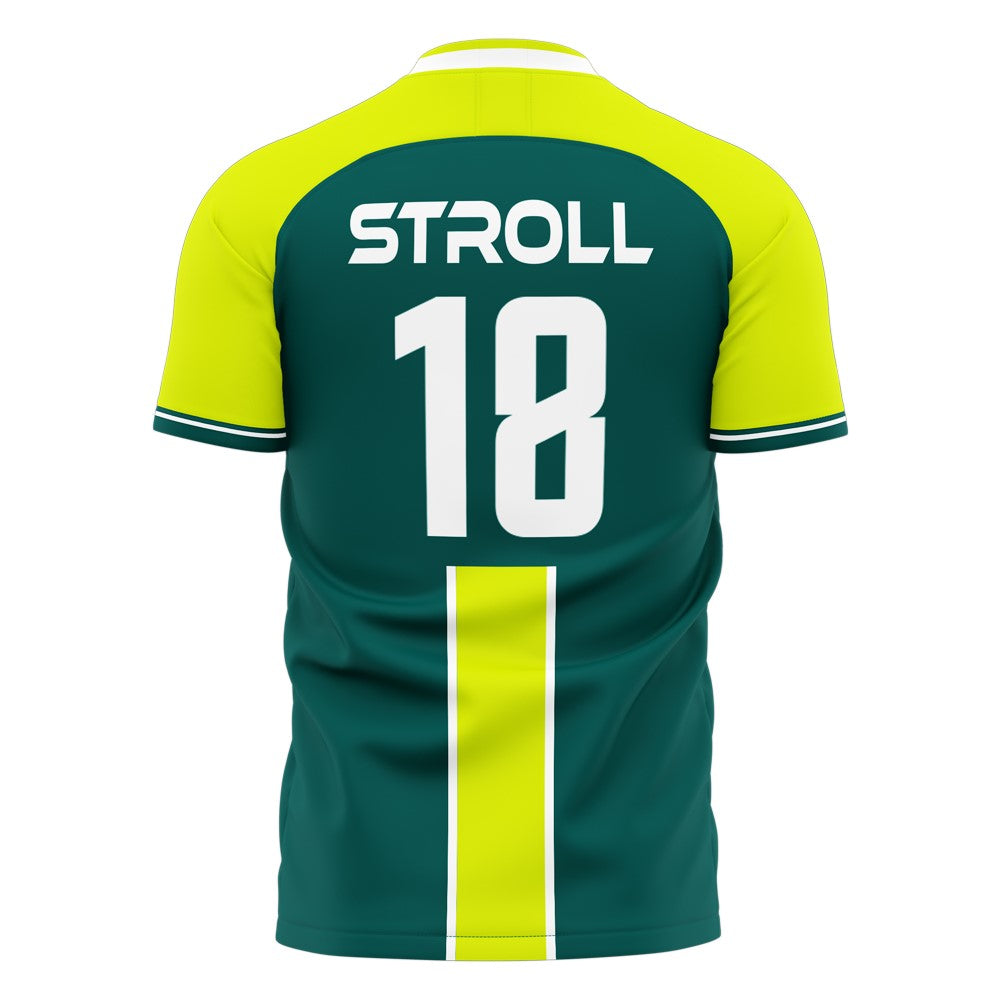 2022 Stroll #18 Stripe Concept Football Shirt