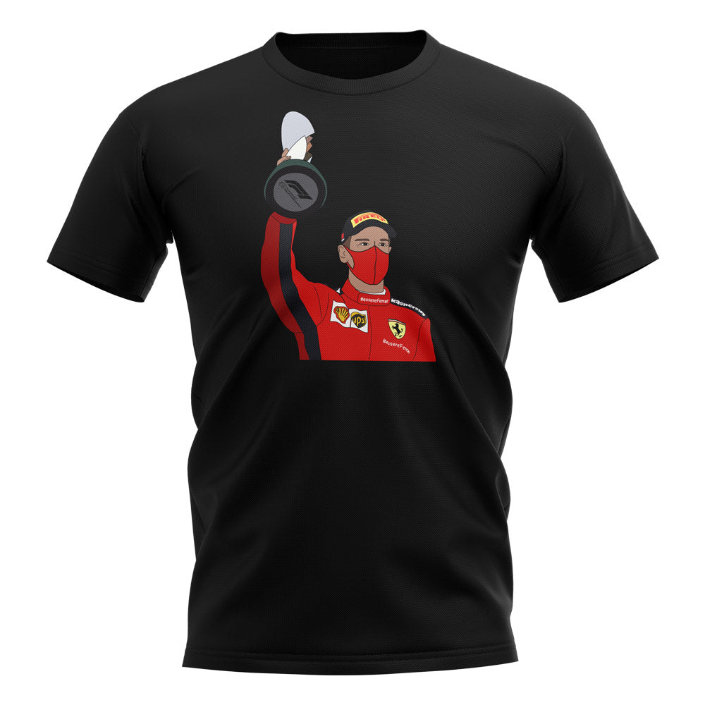 Sebastian Vettel 2020 Turkey Podium T Shirt